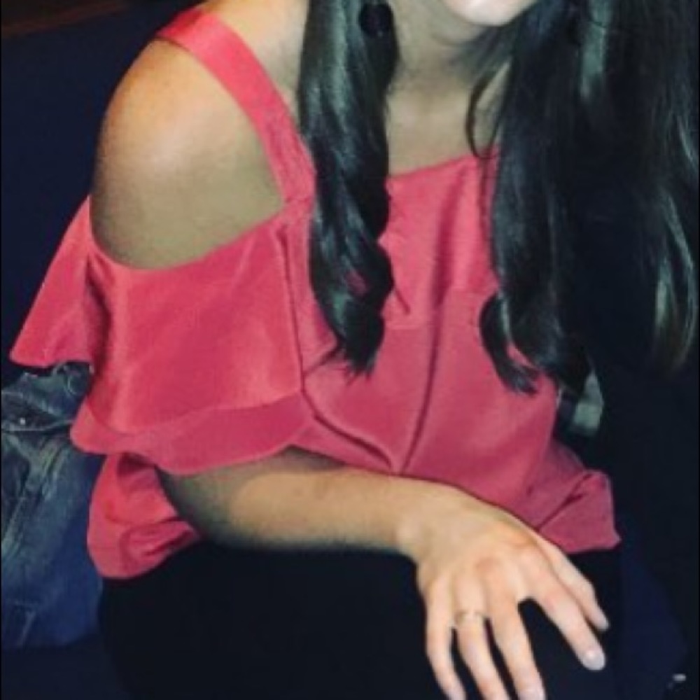 JCrew Off the Shoulder Ruffle Top - Picture 5 of 5
